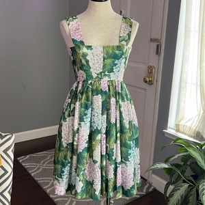 Beautiful Handmade Floral Tea Dress